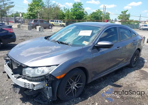 2017 Honda Civic Lx из США, поврежденный, VIN 2HGFC2F56HH552515